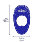 Hot Octopuss Atom Plus Vibrating Cock Ring|Back View|"quality build - back view"