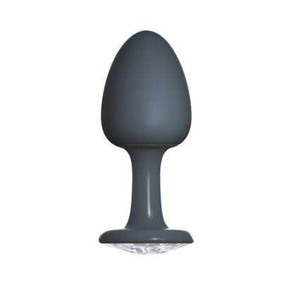 Dorcel Medium Geisha Anal Plug Diamond|Front View|"diamond geisha plug-front view"|