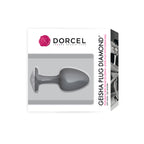 Dorcel Medium Geisha Anal Plug Diamond|Side View|"geisha design-side view"|