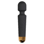 Dorcel Wanderful Wand Black | Main | "sleek black wand massager device - main view"