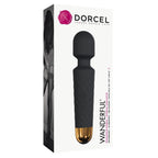 Dorcel Wanderful Wand Black | Package | "complete wanderful kit contents - package view"