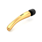 Dorcel Rechargeable Mega Wand Gold|Detail|"gold rechargeable mega wand - detail view"