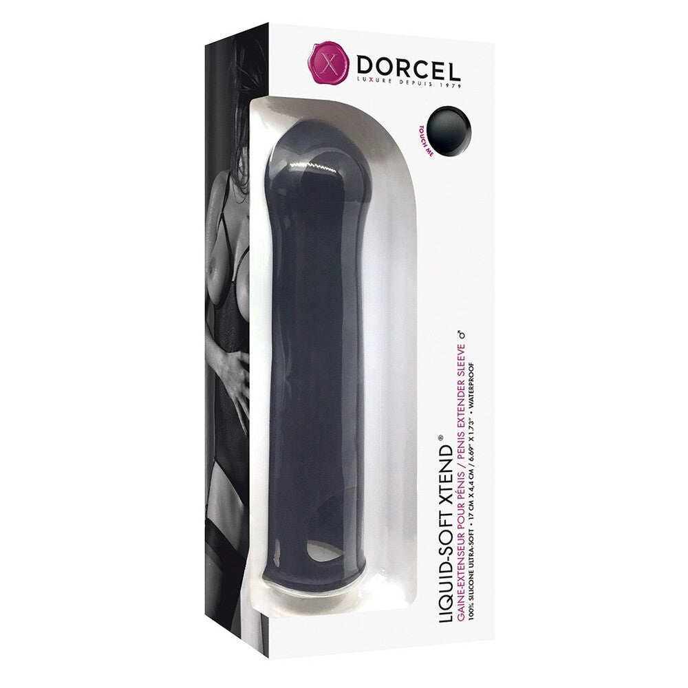 Dorcel Liquid Soft Xtend Penis Sleeve|Back View|"quality build - back view"