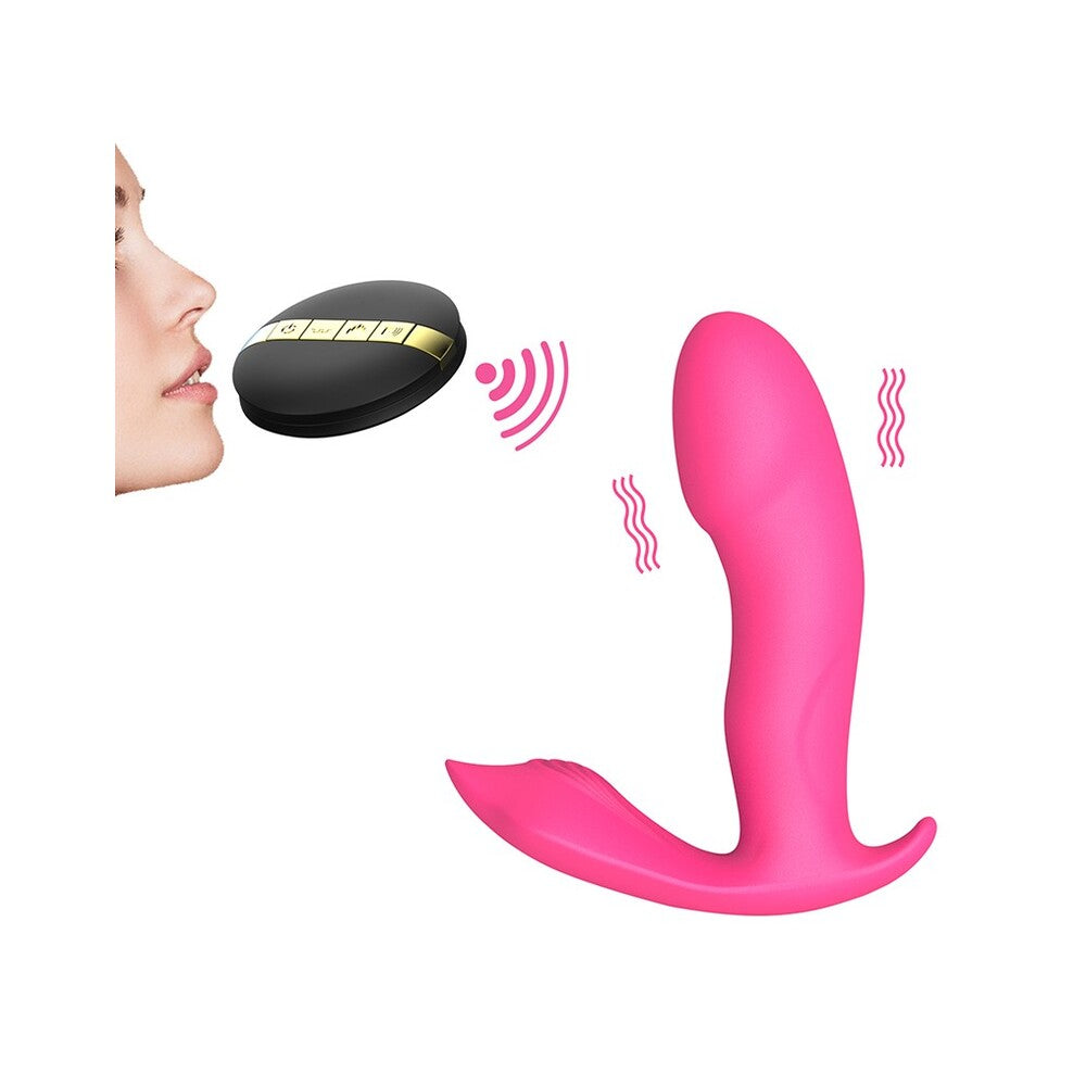 Dorcel Secret Clit Warming Voice Control Vibrator|Side View|"Premium warming device - side view"
