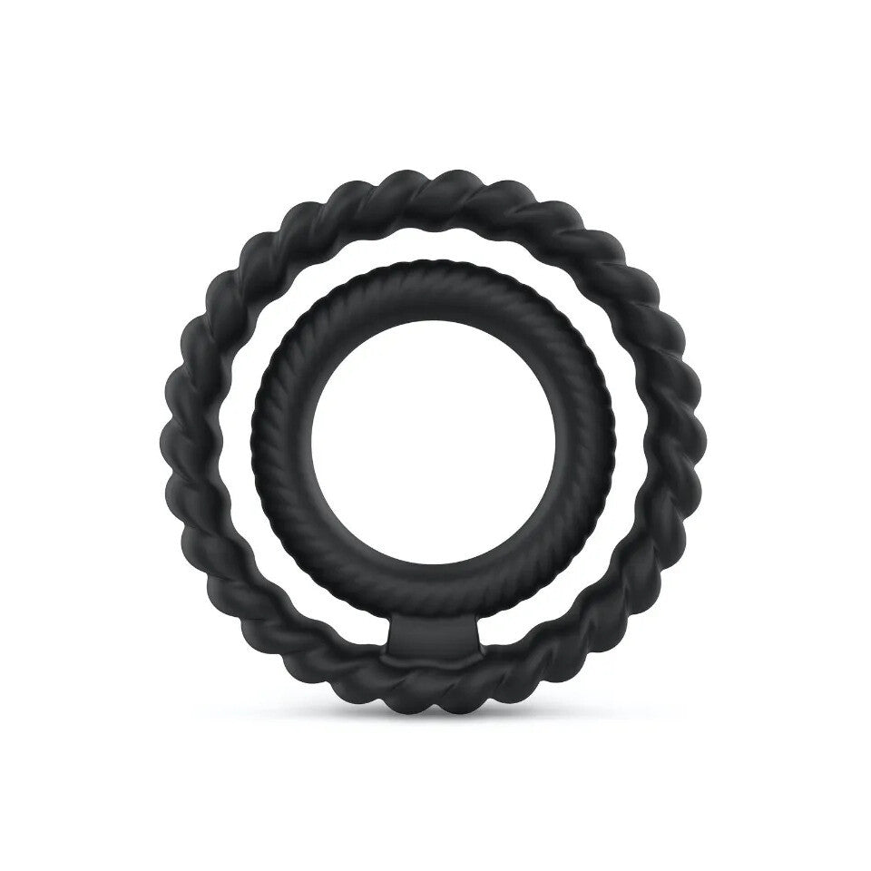 Dorcel Dual Cock Ring|Front View|"dual design - front view"