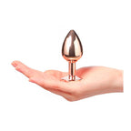 Dorcel Diamond Butt Plug Rose Gold Medium|Detail View|"premium features-detail view"|
