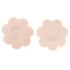 6 Pairs Of Flesh Coloured Nipple Covers|Front View|"flesh nipple covers - front view"