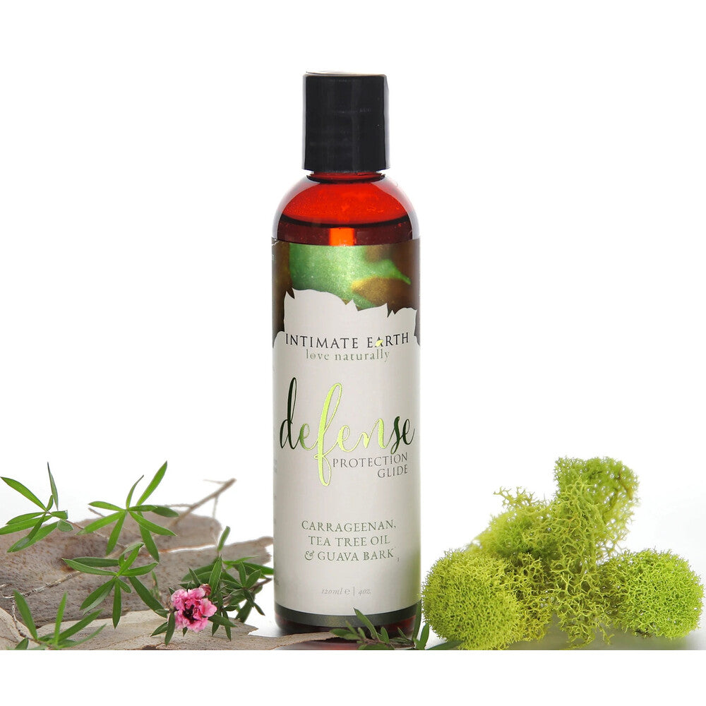 Intimate Earth Defense Carrageenan 120ml|Front View|"Intimate Earth Defense Carrageenan 120ml - front view"