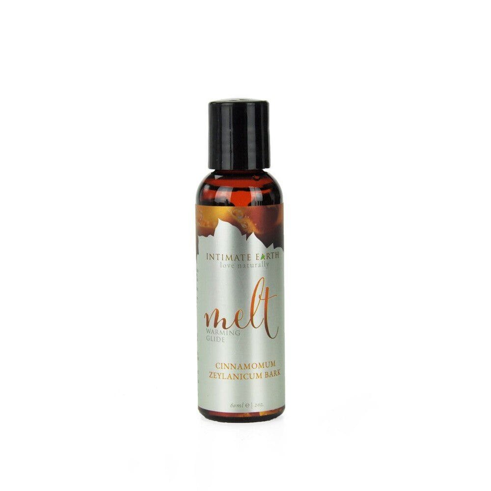 Intimate Earth Melt Warming Glide 60ml | Front View | "Warming glide - front view"