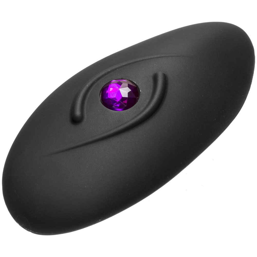 Body Bling Bliss Rechargeable Mini Clit Vibe|Side View|"Compact pleasure device - side view"