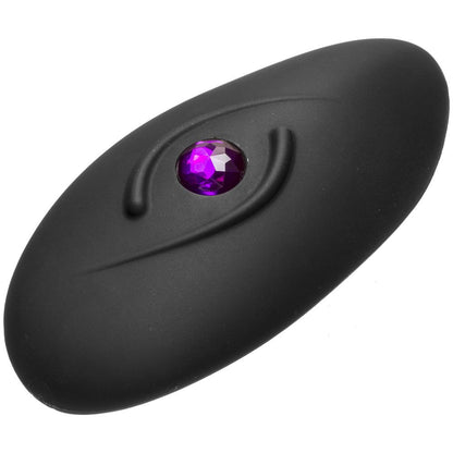 Body Bling Bliss Rechargeable Mini Clit Vibe|Side View|"Compact pleasure device - side view"