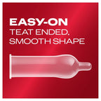 Durex Thin Feel Regular Fit Condoms 6 Pack|Side View|"pack features-side view"|