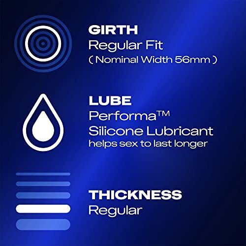 Durex Extended Pleasure Regular Fit Condoms 12 Pack|Set View|"complete pack set-set view"|