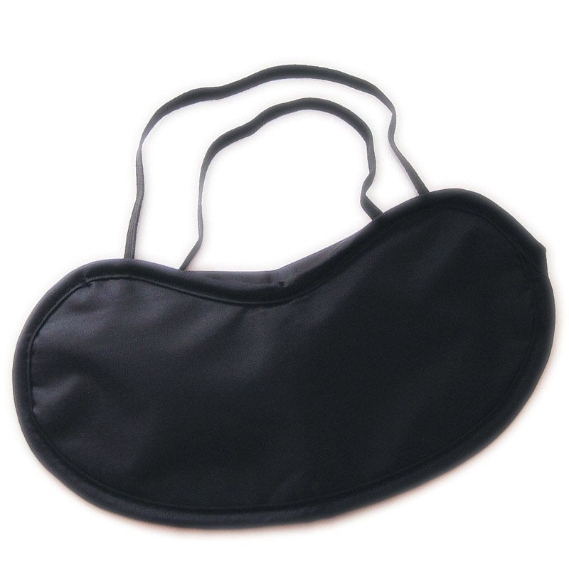 Blind Love Black Eye Mask|Front View|"love design mask-front view adult toys direct"|