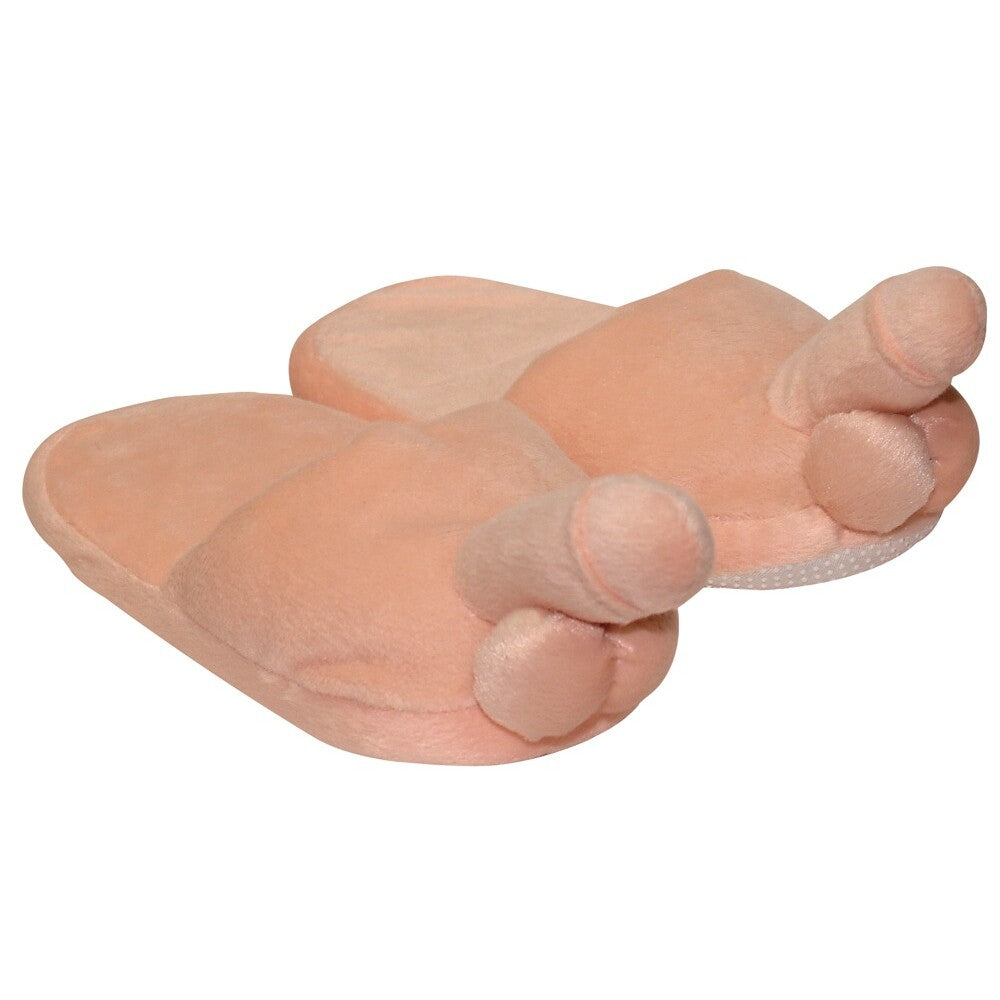 Penis Slippers|Front View|"novelty slippers - front view"