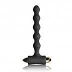 Rocks-Off-Pearls-Petite-Sensations-Black|Front View|"textured pleasure device-front view"