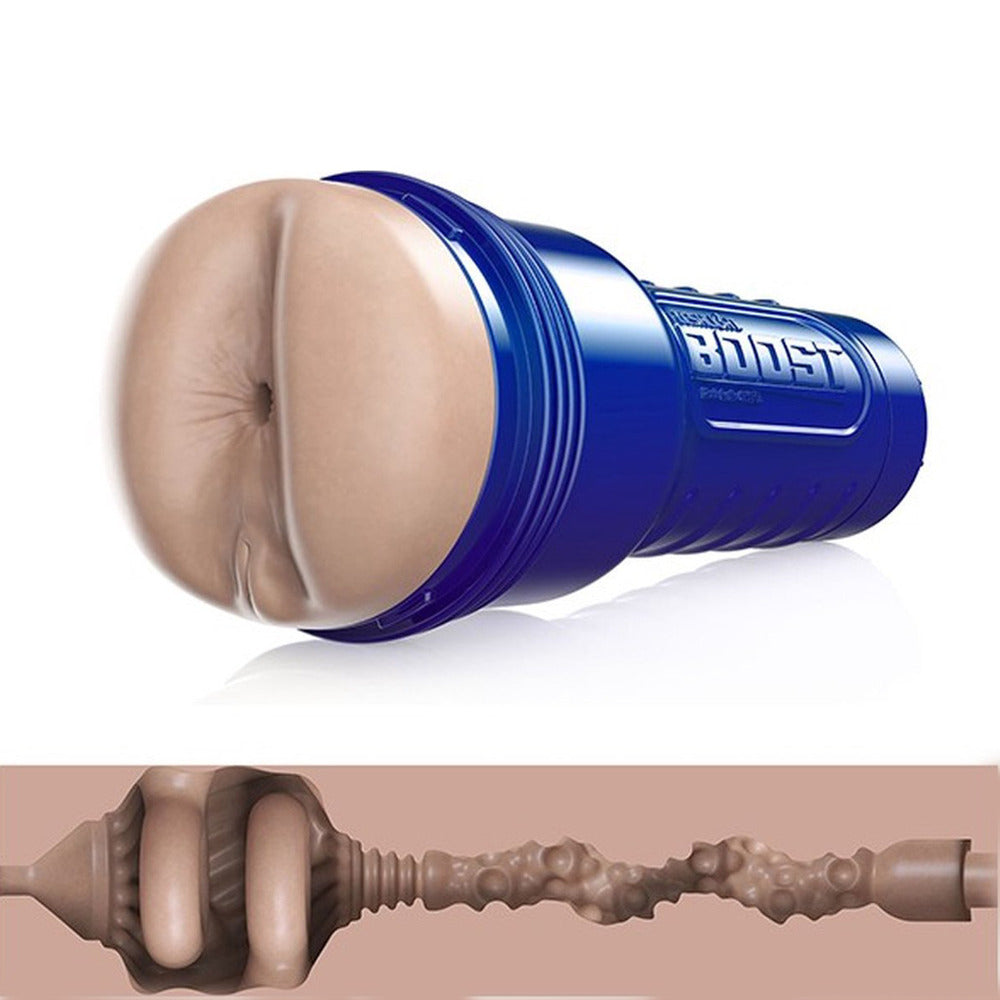 Fleshlight Boost Blast Female Masturbator|Side View|"Fleshlight Boost Blast Female Masturbator - side view"