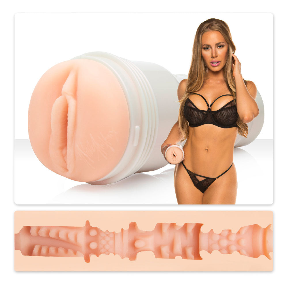 Nicole Aniston Fit Masturbator|Front View|"signature sleeve - front view"