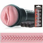 Fleshlight Vibro Pink Lady Touch Masturbator|Front View|"vibrating model - front view"