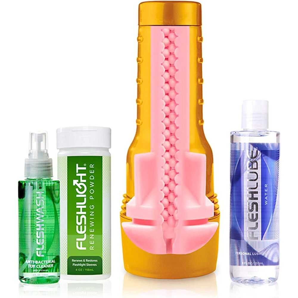 Fleshlight Stamina Value Pack|Side View|"Fleshlight Stamina Value Pack - side view"