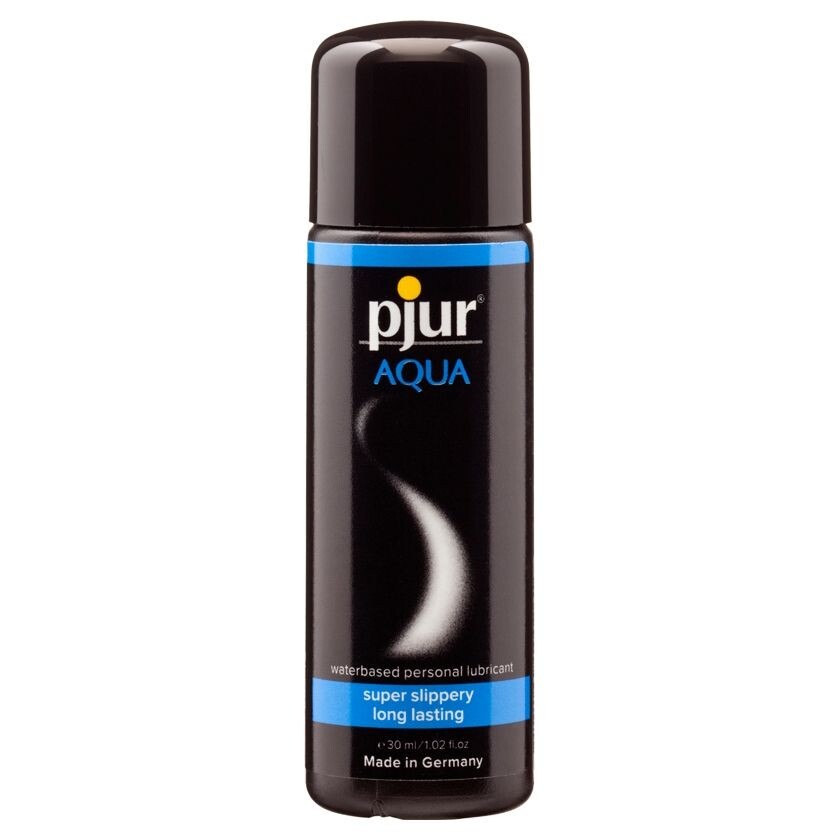 Pjur Aqua Waterbased 30ml|Front View|"aqua formula-front view adult toys direct"|