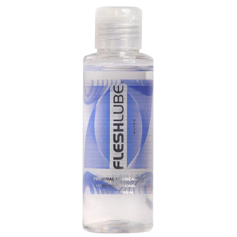 Fleshlight Waterbased Fleshlube 100ml|Front View|"water lube - front view"