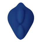 Bumpher Dildo Base Stimulation Cushion Blue|Front View|"cushion design - front view"