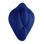 Bumpher Dildo Base Stimulation Cushion Blue|Side View|"blue detail - side view"