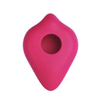 bumpher Dildo Base Stimulation Cushion Pink|Side View|"stimulation detail - side view"