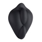 bcush Dildo Base Stimulation Cushion Black|Front View|"cushion design - front view"