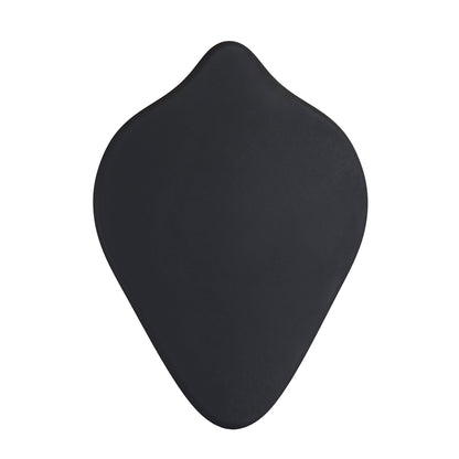bcush Dildo Base Stimulation Cushion Black|Side View|"comfort fit - side view"