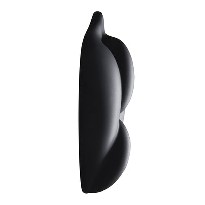 bcush Dildo Base Stimulation Cushion Black|Back View|"support build - back view"