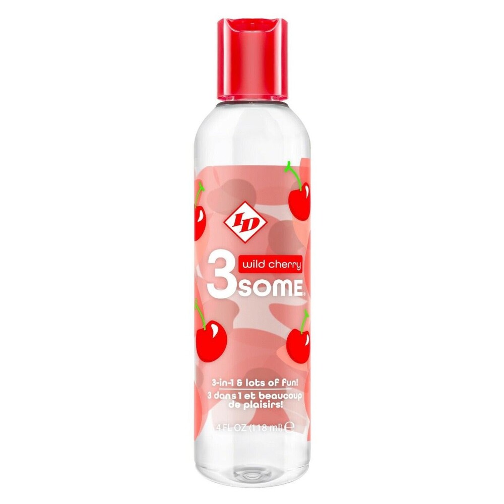 ID-3some-Wild-Cherry-3-In-1-Lubricant-118ml|Front-View|"wild-cherry-multipurpose-lubricant-front-view"