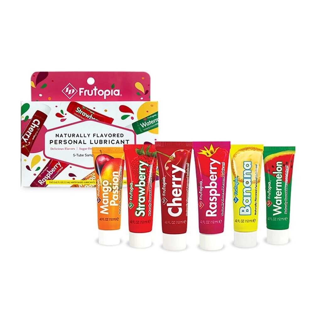 ID-Frutopia-Assorted-5-Tube-Sampler-Pack|Side-View|"lube-sampler-pack-side-view"