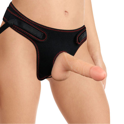 Lovetoy Ingen Easy Strap On Set 7 Inches|Front View|"easy design - front view"