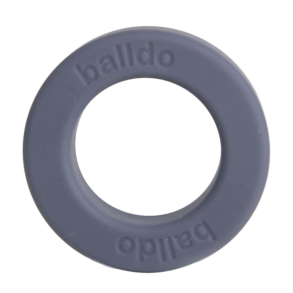 Balldo Single Spacer Ring Steel Grey|Front View|"spacer design - front view"