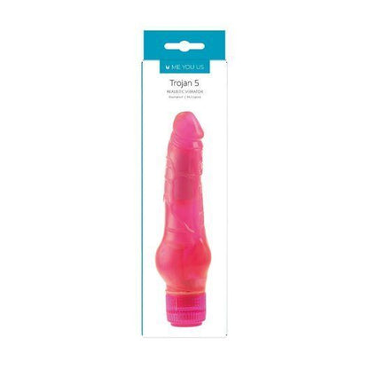 Me You Us Trojan 5 Realistic Vibrator|Back View|"quality build - back view"