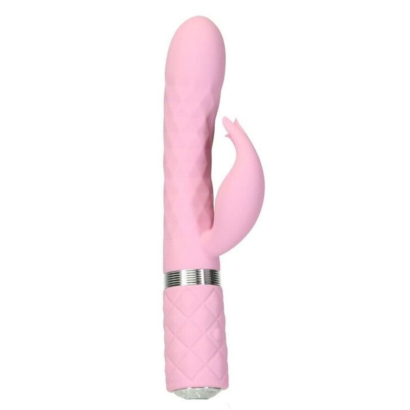 Pillow-Talk-Lively-Rabbit-Vibrator-Pink|Front View|"lively rabbit-front view"