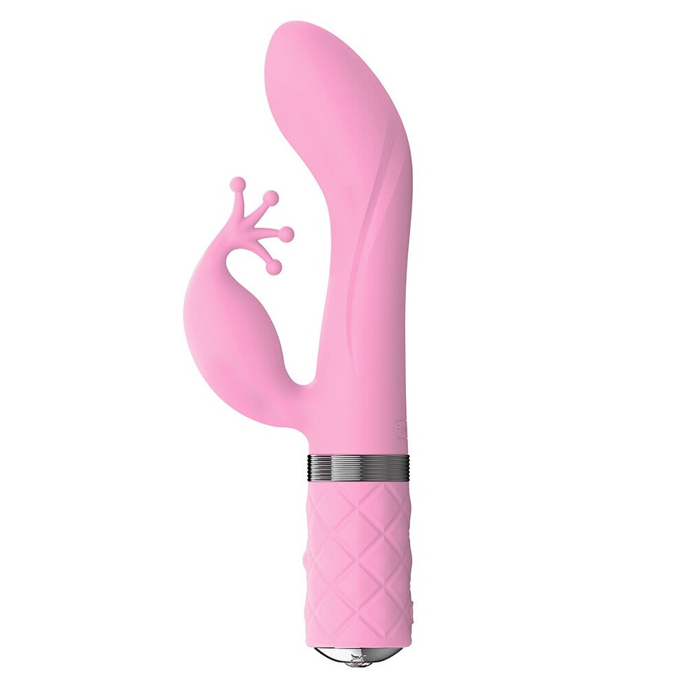 Pillow-Talk-Kinky-GSpot-and-Clit-Vibe|Front View|"dual stimulation vibrator-front view"