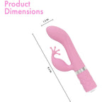 Pillow-Talk-Kinky-GSpot-and-Clit-Vibe|Side View|"ergonomic design-side view"