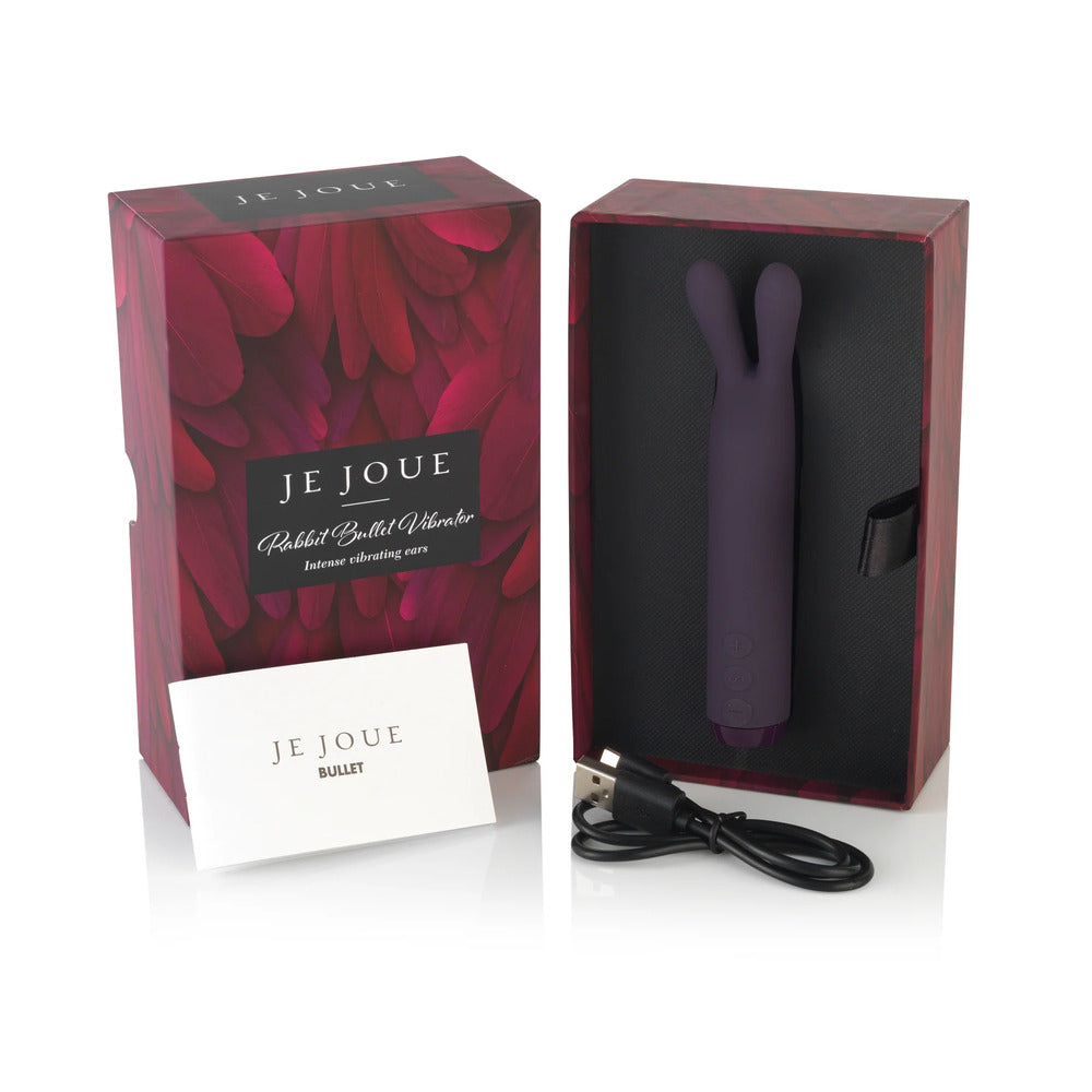 Je-Joue-Rabbit-Bullet-Vibrator-Purple|Kit View|"complete pleasure set-kit view"