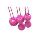 Je-Joue-Ami-Kegel-Balls-Fuchsia|Side View|"progressive weight design-side view"