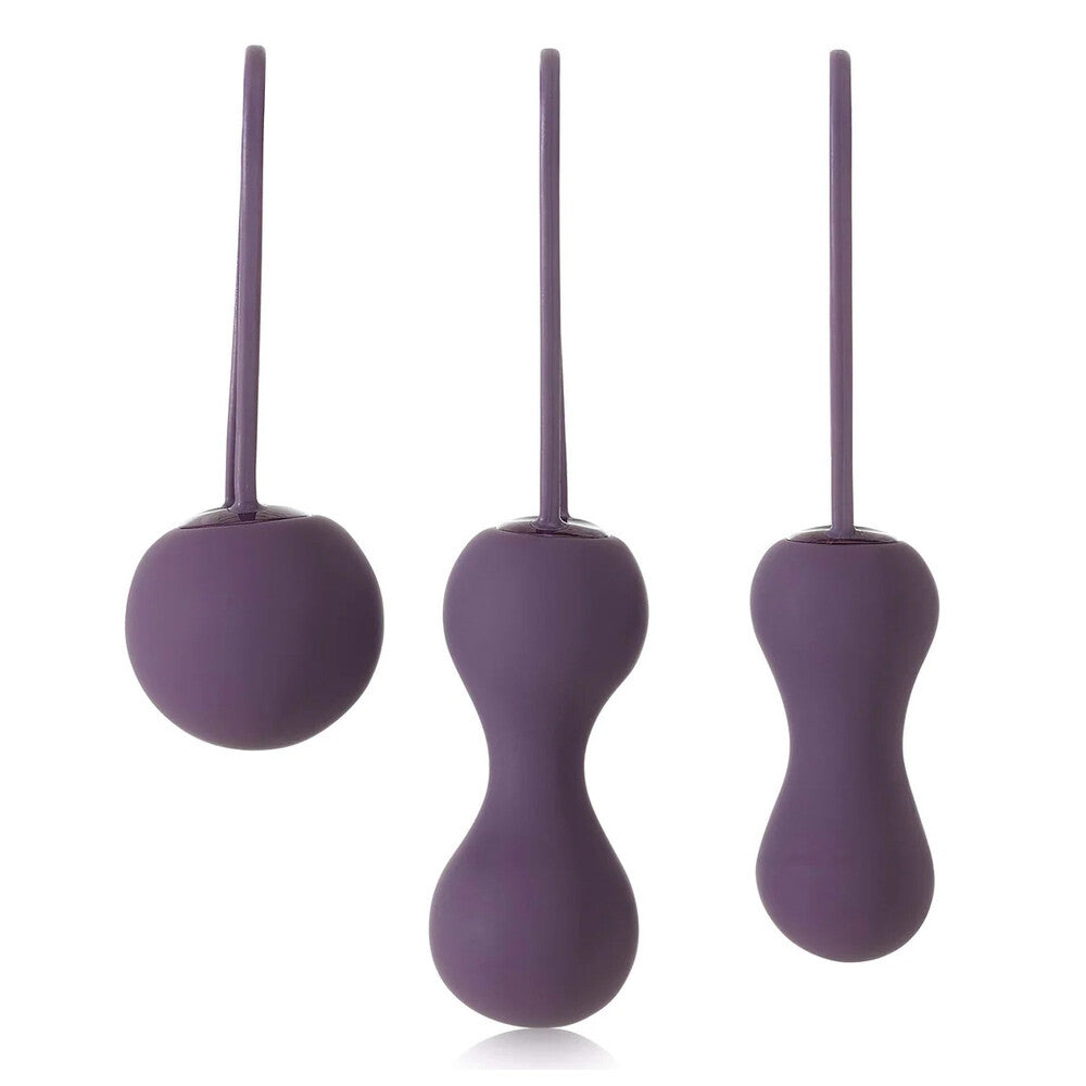 Je-Joue-Ami-Kegals-Balls-Purple|Front View|"purple kegel set-front view"