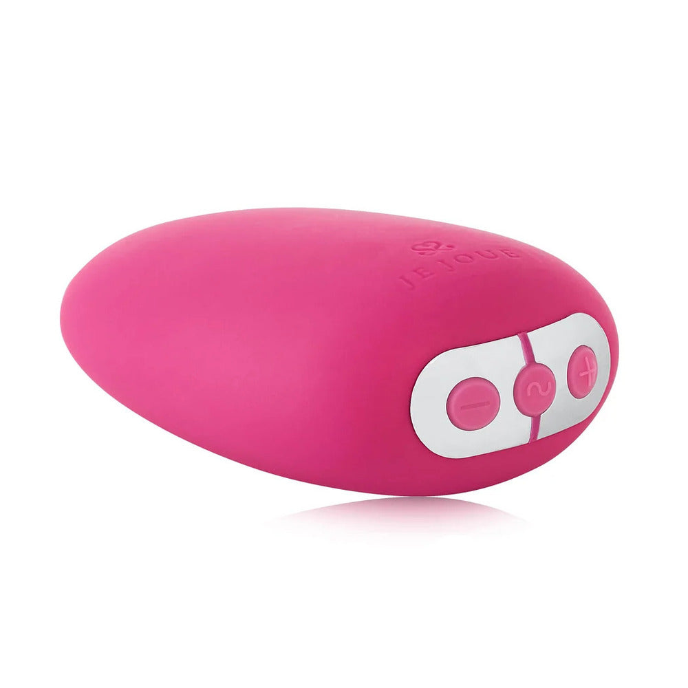 Je Joue Mimi Soft Clitoral Vibrator Fuchsia|Side View|"Premium pleasure device - side view"
