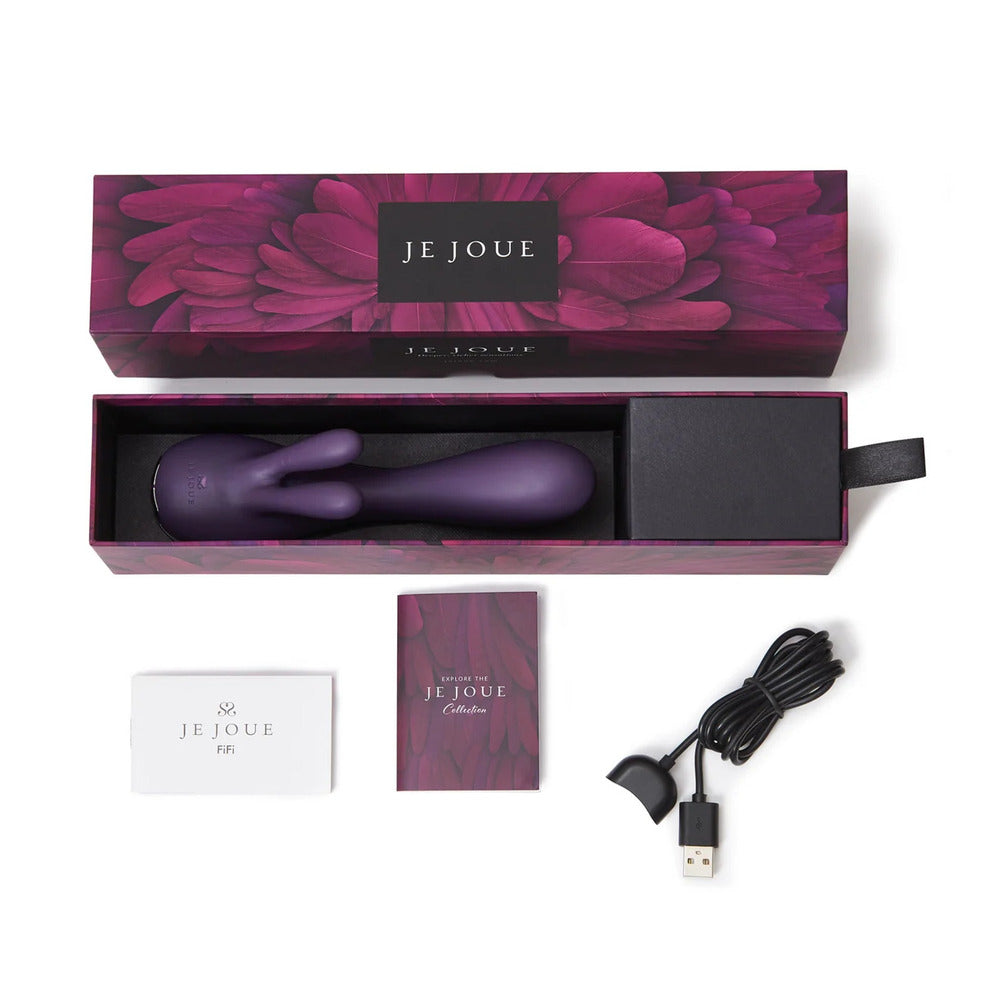 Je-Joue-FiFi-Luxury-GSpot-Rabbit-Vibrator|Kit View|"complete pleasure set-kit view"