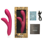 Je-Joue-Hera-Sleek-Rabbit-Vibrator-Pink|Kit View|"complete pleasure set-kit view"