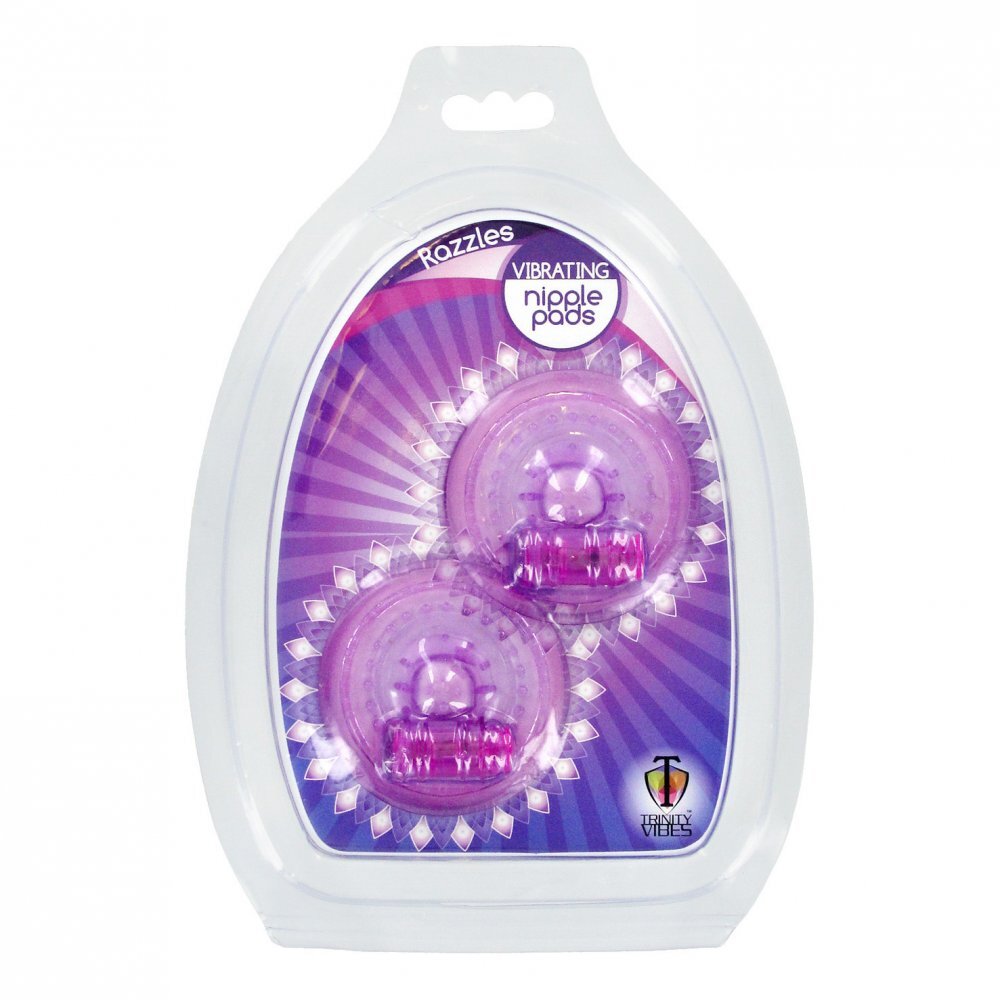 XR Razzles Vibrating Nipple Pads|Detail View|"Multi-function controls - detail view"