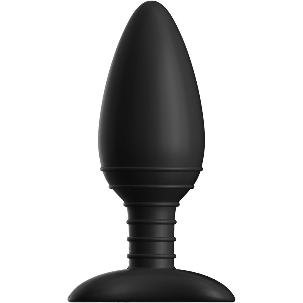 Nexus-Ace-Rechargeable-Vibrating-Butt-Plug-Large|Side View|"plug design-side view"
