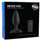 Nexus-Ace-Rechargeable-Vibrating-Butt-Plug-Large|Kit View|"complete pleasure set-kit view"