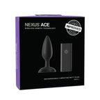 Nexus-Ace-Rechargeable-Vibrating-Butt-Plug-Small|Kit View|"complete pleasure set-kit view"